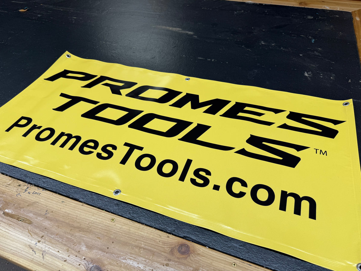 Promes Tools Banner - 2ft X 4ft