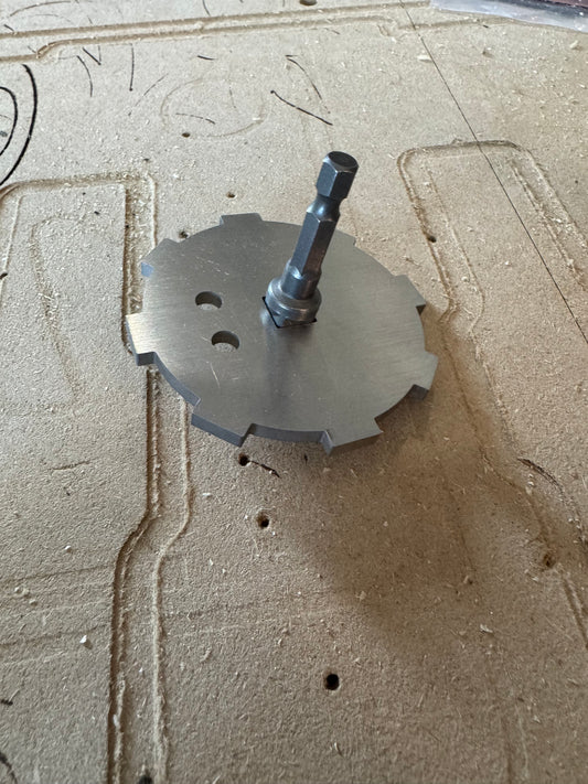 Pro Drain Tool for PROFLO PF140NC | 3/8" Drive Shower Drain Installation Tool