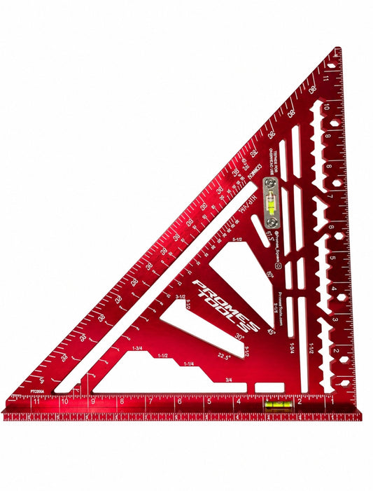12 Inch Dual Bubble Promes Square