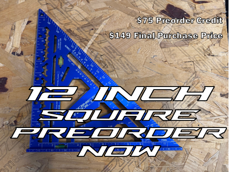 Preorder 12” Construction Square