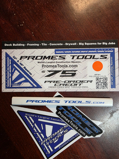 Premier Access Preorder 24” Custom Color Square