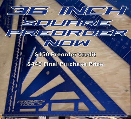 Preorder 36” Construction Square