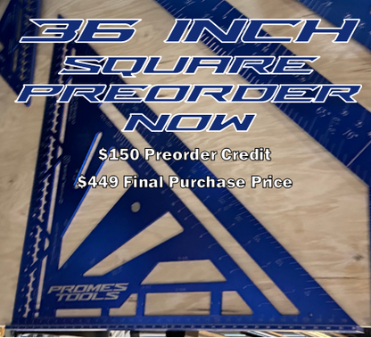 Preorder 36” Construction Square