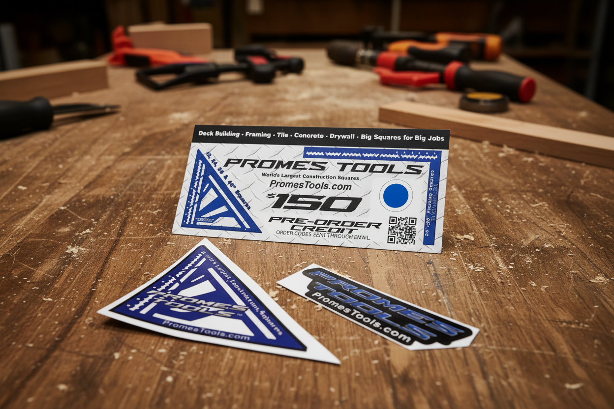 Preorder 36” Construction Square