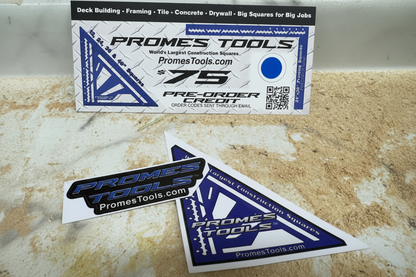 Preorder 12” Construction Square