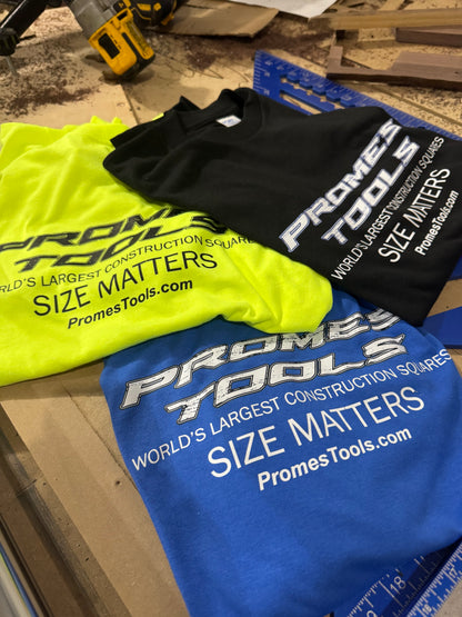 Long Sleeve T-Shirt – Promes Tools “Size Matters”