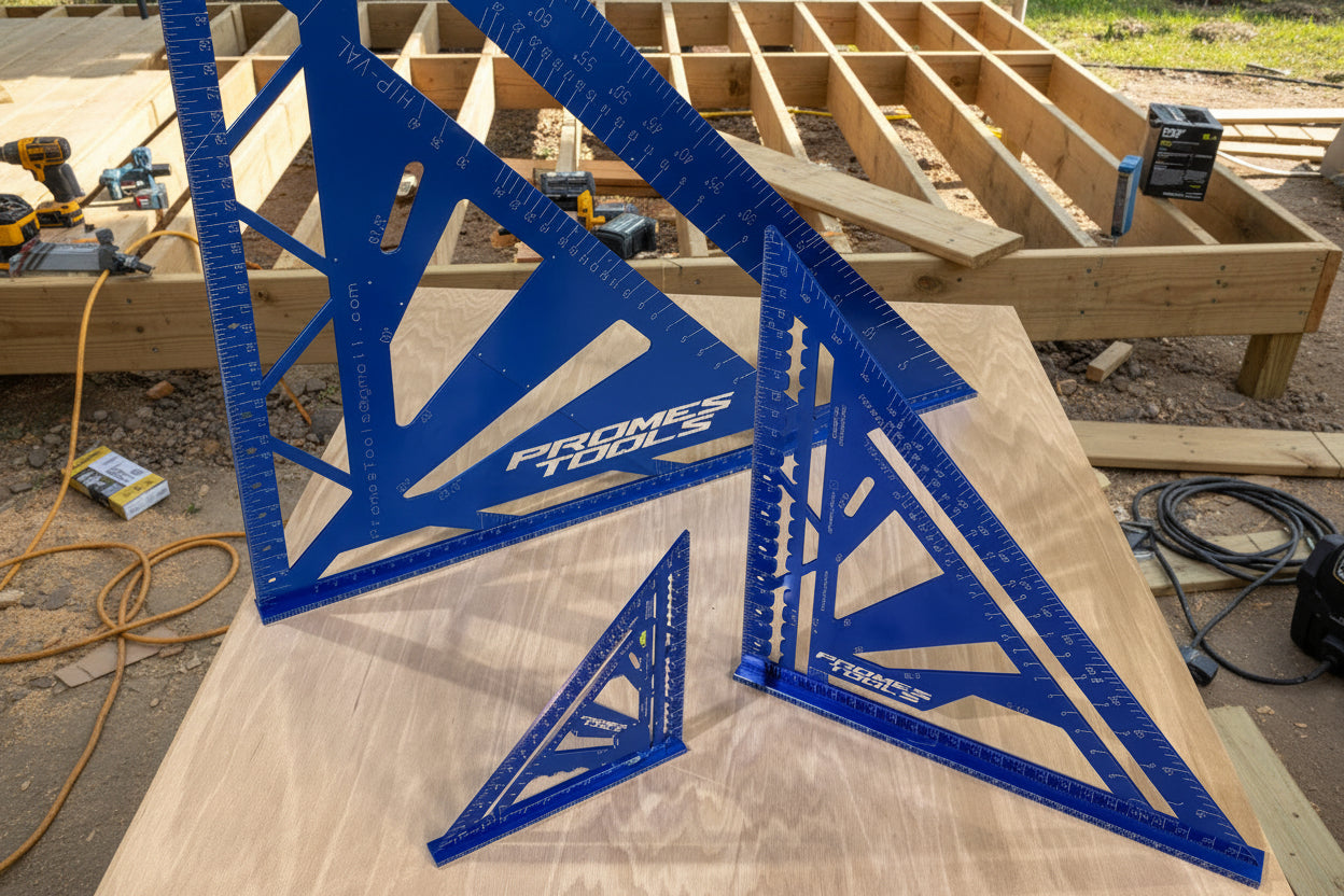 Promes Tools construction square lineup